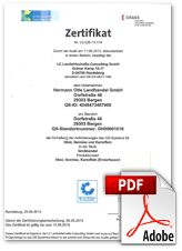 Grohandelszertifikat